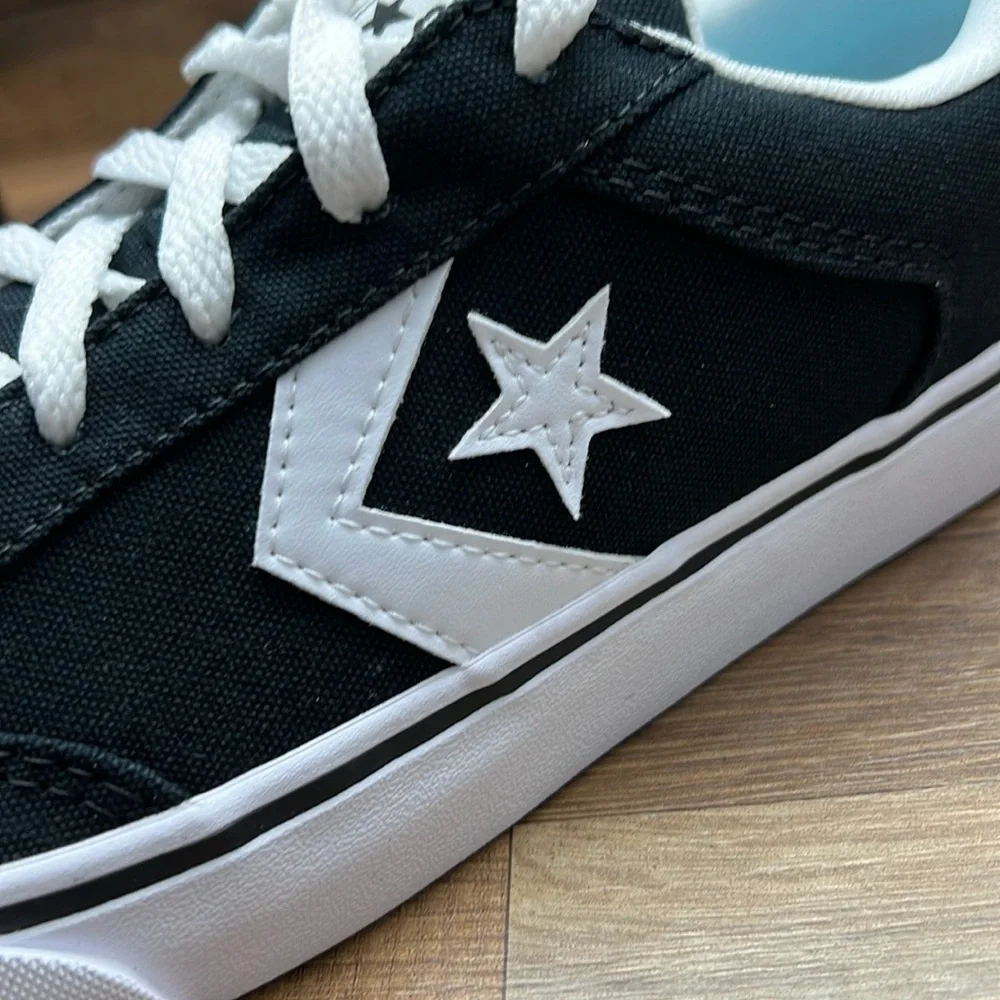 Converse Black and White Sneakers - Picture 6 of 7